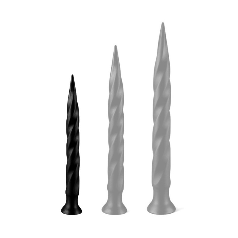 DarkSil Gode long Tail S 34 x 3.5cm Noir